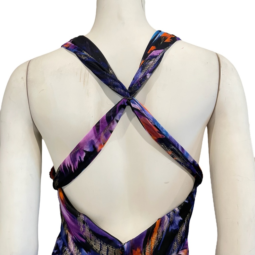 Oleg Cassini Halter Neck Maxi Dress - Picture 7 of 12